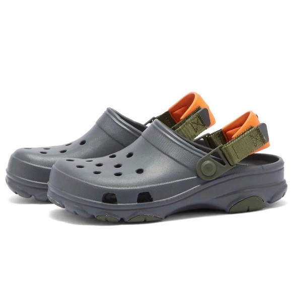 CROCS Other - CROCS Gray All Terrain Clogs Size 11 Men’s $55
